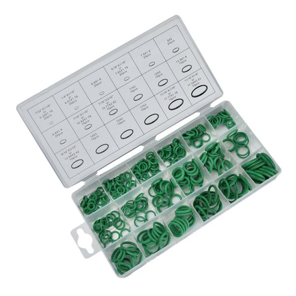 

hand tool set 270 pcs/225 pcs 18 sizes kit o type rubber ring air conditioning car auto vehicle repair refrigerant ring