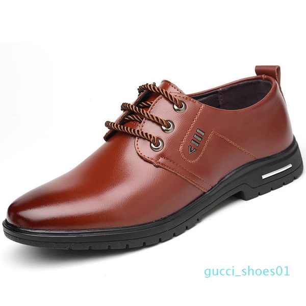 

oxford shoes for men genuine leather shoes men formal mens shoes formal chaussure homme short plush zapatos hombre vestir buty meskie g01, Black