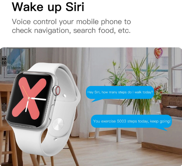 

nice smart watch i7s series 5 men women wireless charging gps position fitness smart band pk iwo 8 9 10 w34 smart watch