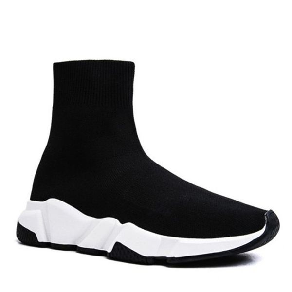 

Paris Triple S Casual Shoes Fashion Brand Designer Sock Shoes Speed Trainer Black Red Triple Black Socks Sneakers