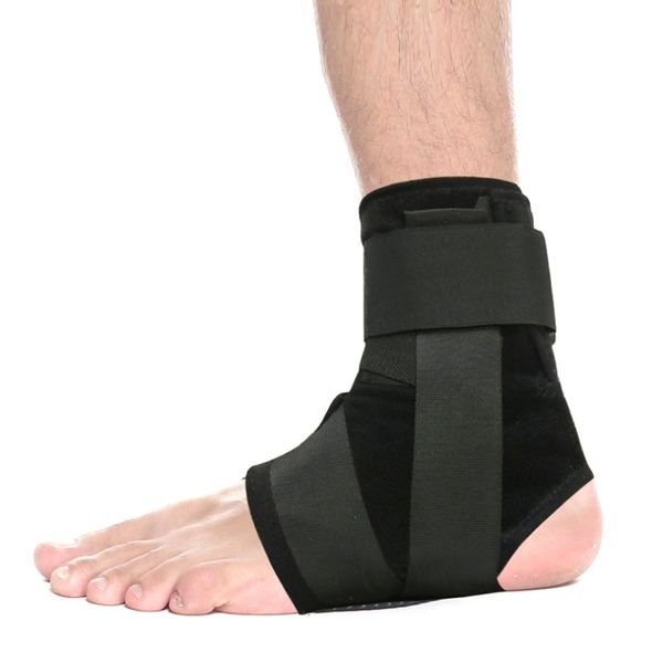 

aolikes регулируемые ремни лодыжки ног стабилизатор сустав футбол compression подошвенный фасциит ног носки лодыжки brace поддержки, Blue;black