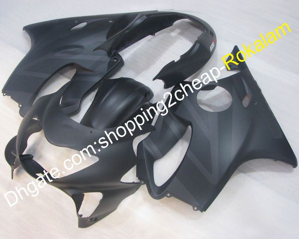 

customized fairing for honda cbr600 f4 1999 2000 cbr600f4 99 00 cbr 600 matte black motorcycle bodywork parts set (injection molding)