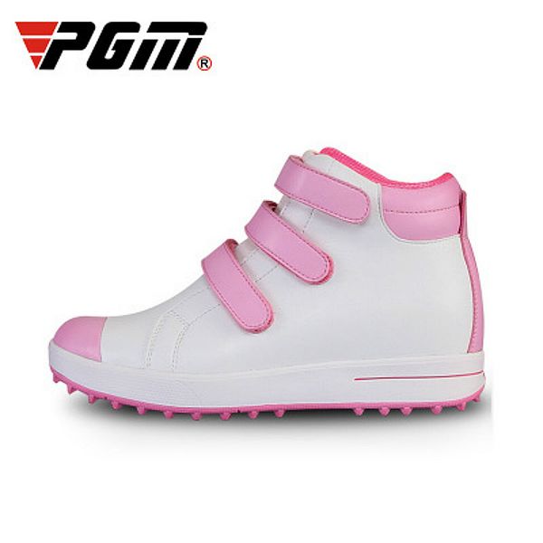 

golf shoes for women ladies' magic stickers shoelaces high shoes waterproof sports