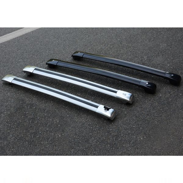 

wholesale aluminum alloy cross bar sliver and black colour roof rack for carens