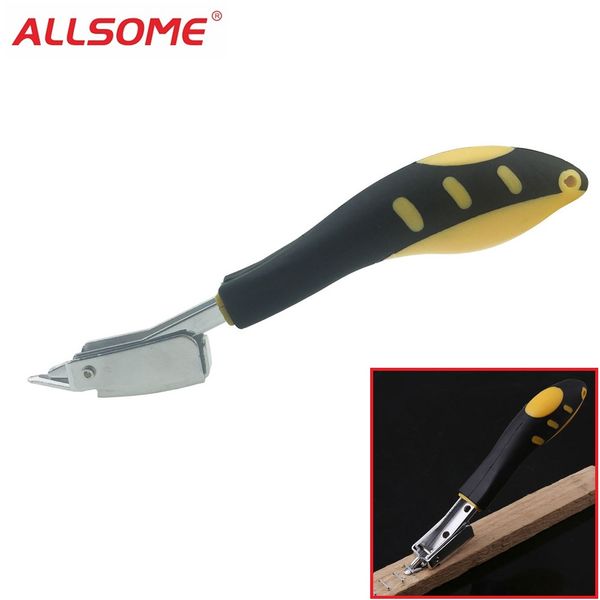 

allsome nail staple gun furniture stapler for wood door upholstery framing rivet gun kit nailers removing tool ht1649