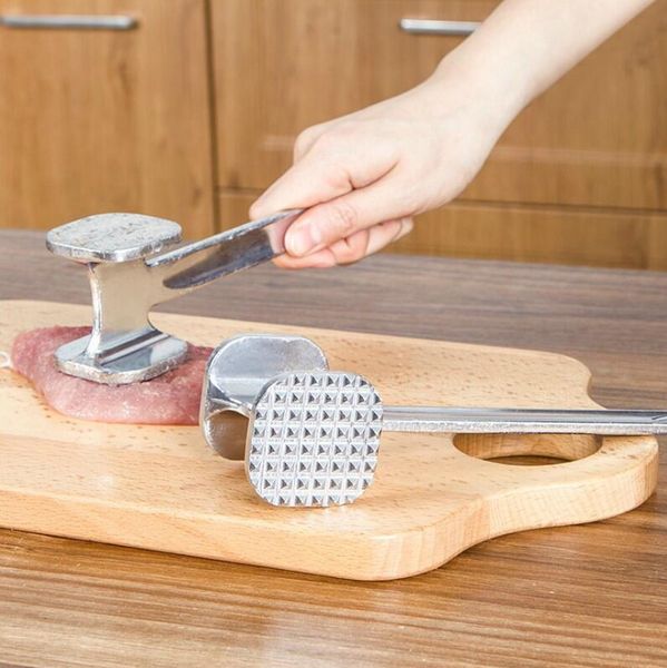 

stainless steel double sided loose meat/steak hammer tools no.c0076