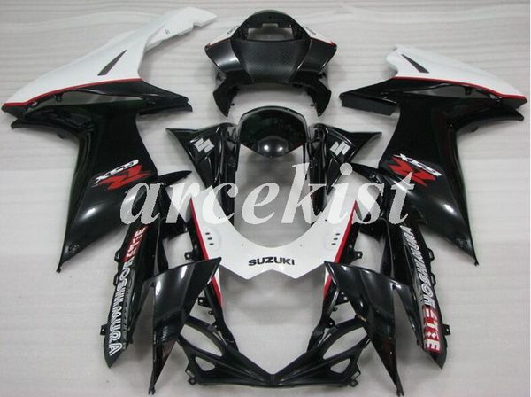 

4gifts новый abs мотоциклов обтекатели kit, пригодный для suzuki gsx-r600 gsx-r750 k11 l1 2011 - 2016 11 12 13 14 15 16 кузова комплект черн