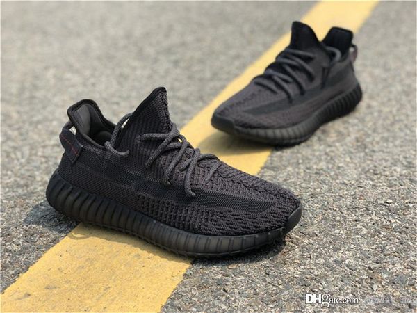 

black 3m mens womens running shoes yeezreel yecheil citrin cloud white glow in the dark kanye west designer trainers sports sneaker