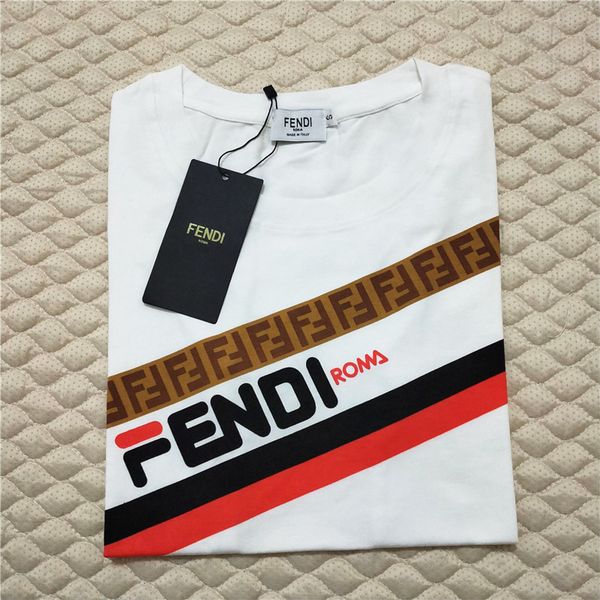 

rome print t shirts designr s short sleeves funny t shirts for women and men summer breathable q3 fendi s, White
