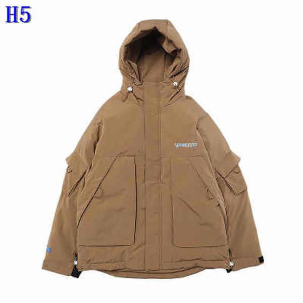 

mens brand down jackets fashion street style boys warm coat fashion womens hooded coats with pockets 2019 winter new 3 styles optionalh5, Black