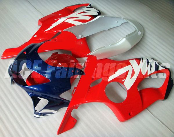 

новый abs мотоцикл полные обтекатели комплект, пригодный для honda cbr600 fs f4 1999 2000 99 00 кузов набора пользовательского red deep blue