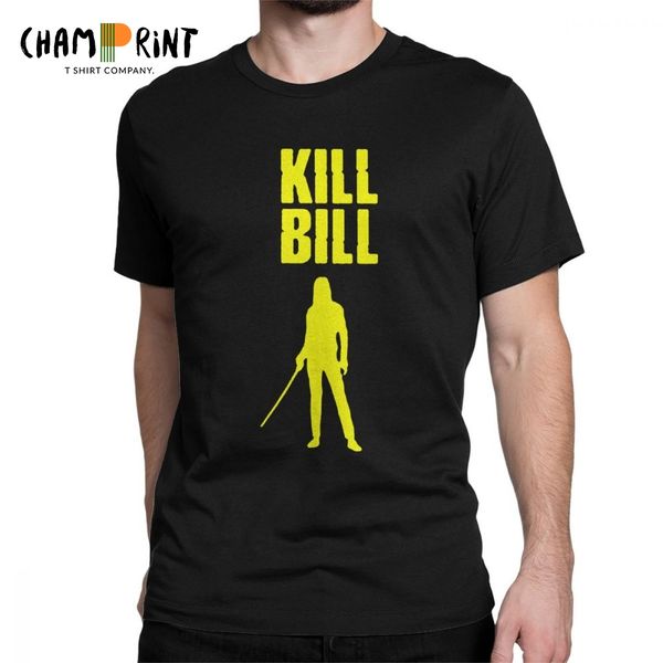 

vintage kill bill the bride t-shirts for men o neck cotton t shirts short sleeve tee shirt gift idea clothes, White;black