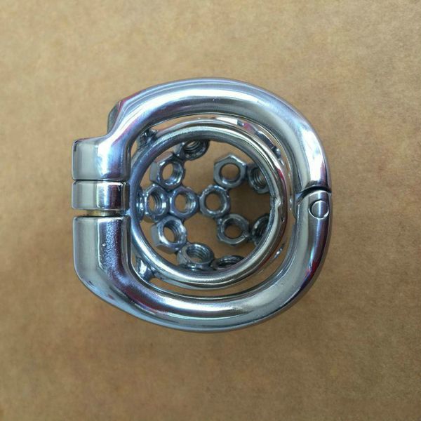 

2019 short and solitary extreme confinement chastity cage super small size male chastity device