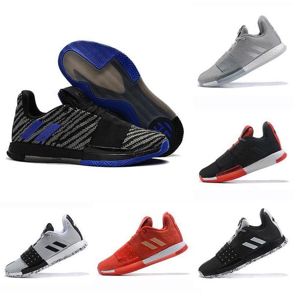 

newst mens harden vol. 3 mvp basketball shoes men weaving sneakers men red grey black james harden 3s outdoor trainers sports sneakers 40-46