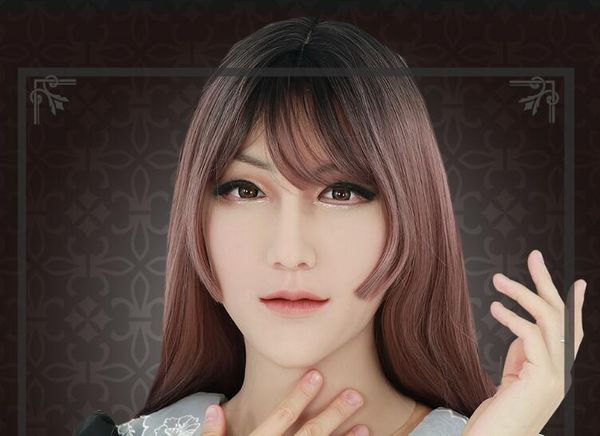 

silicone artificial realistic shemale may mask latex cosplay for crossdresser halloween transgender masks realistic mask
