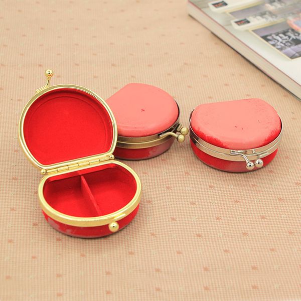

mini- makeup case export of gold manual diy material science package mouth gold accessories golden silver luggage and bags, Black