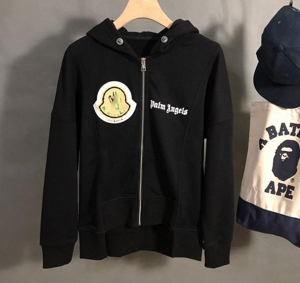 

2019 de igner hoodie long leeve 100 cotton cardigan zipper weat hirt ca ual luxury hoodie plu ize m 2xl