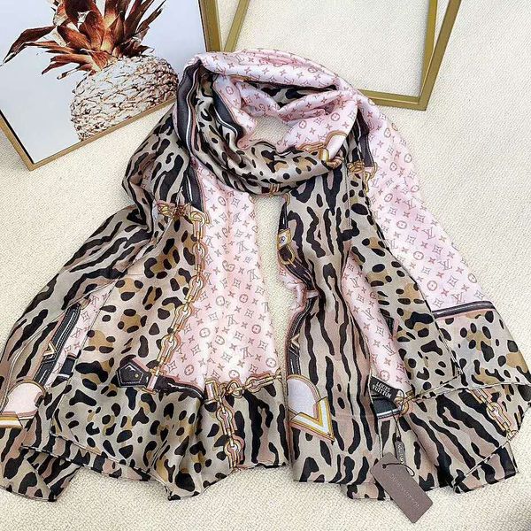 

2019 women's silk scarf square scarf shawl wrapped in 180 * 90 cm of spots grid letter satin scarf printed with spring, sum, Blue;gray