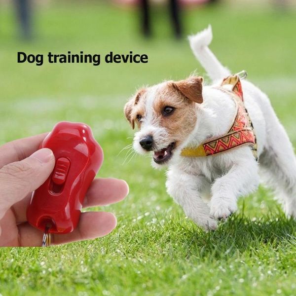 

pet cat dog training clicker plastic adjustable wrist strap sound key chain accessory compact and portable carry convenient