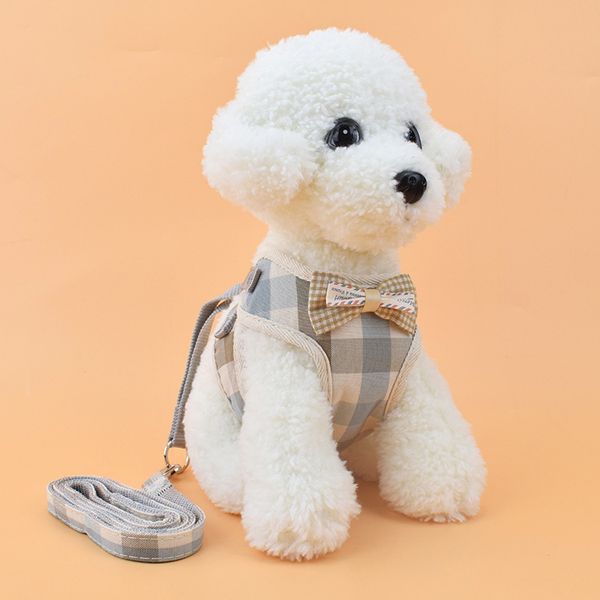

dog chest strap cat leash rope pet vest traction rope small dog factory supplies manufacturers wholesale