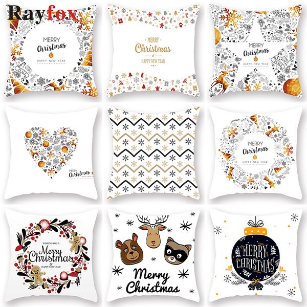 

45*45cm 1pc christmas decoration for home christmas ornaments 2019 merry xmas home decorating new year decor kids gift