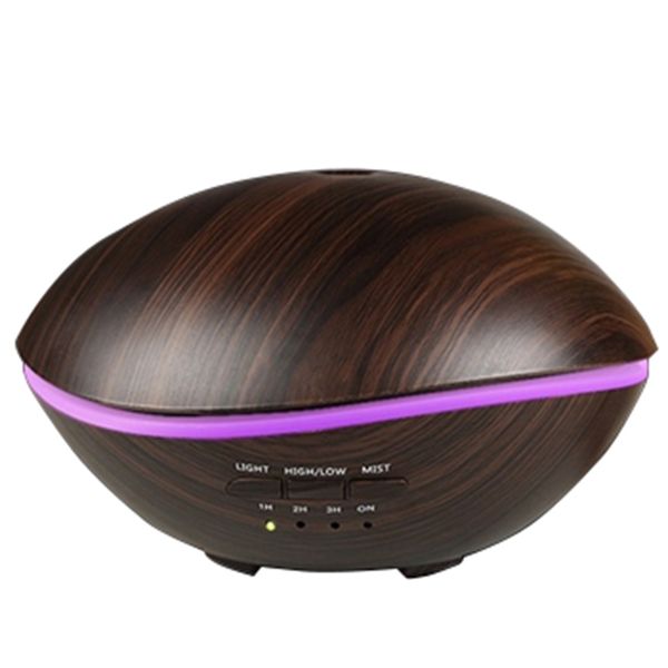

500ml led light air ultrasonic humidifier household essential oil diffuser atomizer air freshener atomizer household with uk plu