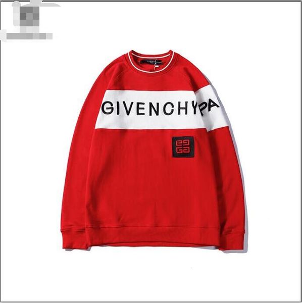 

New t hirt men weat hirt with embroidery letter de igner for men long leeve pullover coat clothing