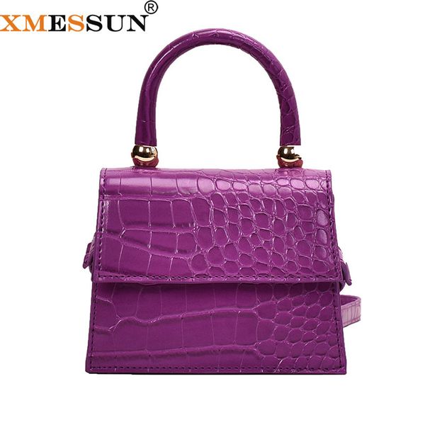 

xmessun 2020 new crocodile pattern handbags women fashion trendy clutch bag hand wild party bag shoulder messenger ins f387