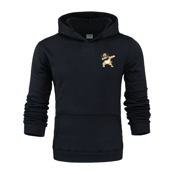 

bieber purpose thick fleece hoodies men brand clothing spring winter sweatshirts male quality men tracksuit, Black