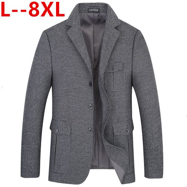 

10xl 8xl 6xl mens corduroy blazers autumn spring male slim fat casual suit jacket men blazer masculino clothing vetement homme, White;black