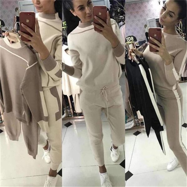 

designer tracksuit women luxury sweat suits autumn brand womens tracksuits jogger suits, Gray