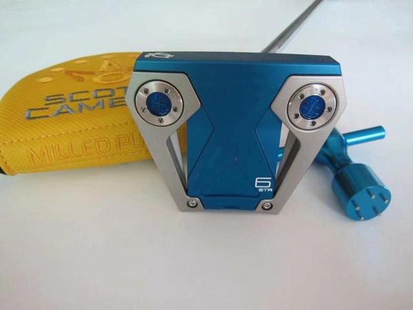 

blue turtel putter new x6 golf putter golf club 32/33/34/35/36"steel shaft with head cover and wrench ing