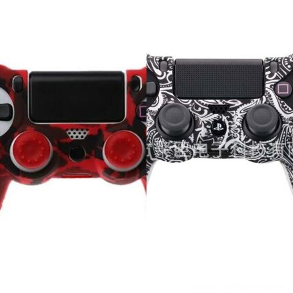 

focs5 anti slip silicone protective analog case for dualshock 4 ps4 cover pro slim controller cover skin grip case ds4