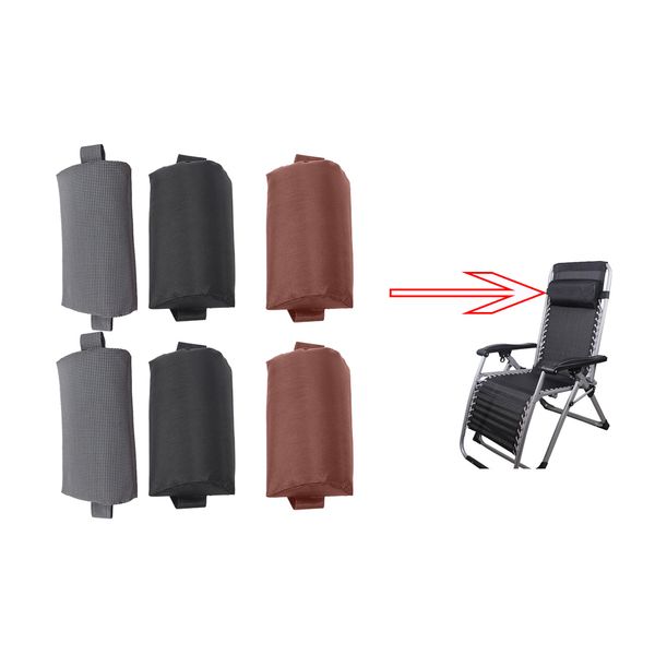 

set of 6 fabric head cushion pillow set for folding recliner leisure chair