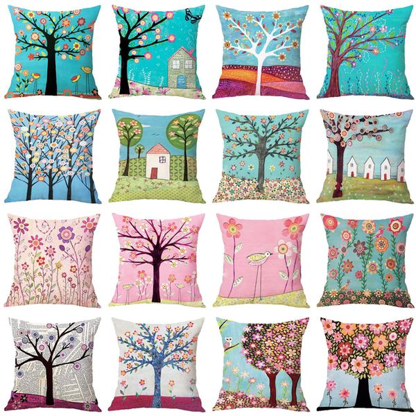 

modern fashion home explosion pillowcase 45 * 45 cm pillow cover hd digital printing pillow cover home sofa decoration cover t3i5128