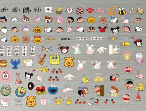 

clothing label heat transfer sticker cartoon patches heat transfer iron patch a-level washable clothes stickers easy print household irons, Black