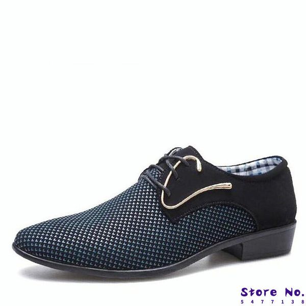 

2020 spring new business men's dress shoes patchwork hairstylis shoes comfortable men wedding dress, Black