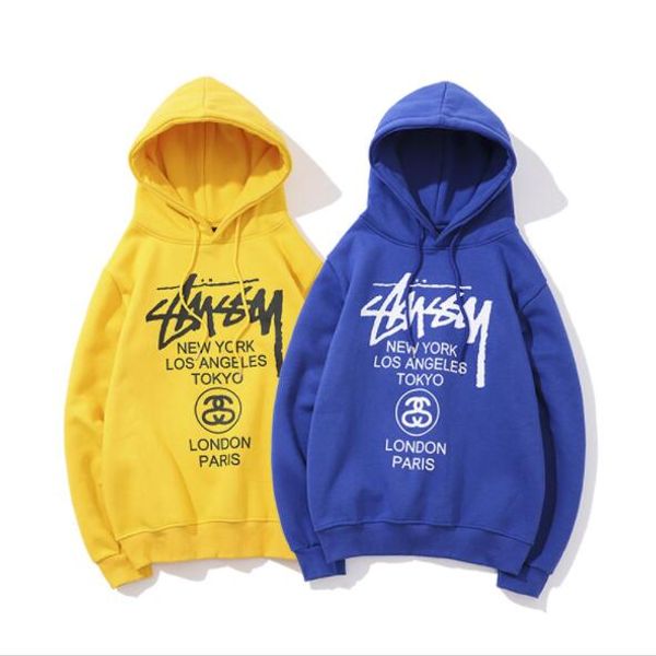 

spring brand hoodies for mens sweatshirts with letters patterns fashion long sleeve mens hoodies clothing m-2xl 2 colors, Black