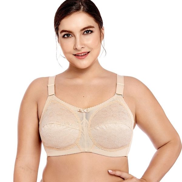 

плюс размер bras бюстгальтер плюс размер шнурка женщин плюс размер non convertible ремни non проводная полная чаша проложенная фирма поддерж, Red;black