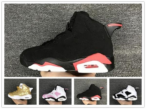 

2018 kids 6 6s gs heiress black white mens basketball air shoes for men sneakers athletic sports trainers outdoor designer running shoes us