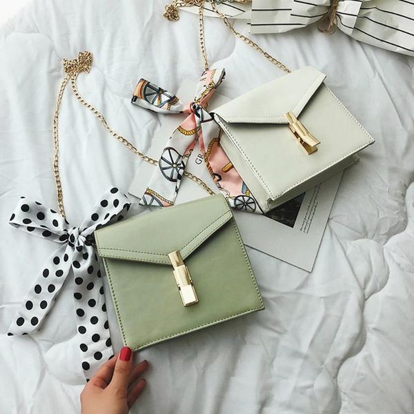 

bag western-style texture scarf crossbody small bag female shoulder chain ladies wild crossbody fashion small square