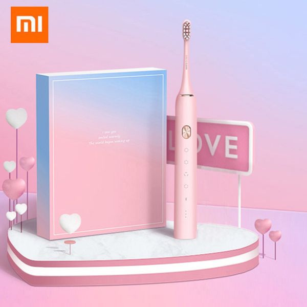 

christmas gift xiaomi mi soocas x3 electric toothbrush with automatic ultrasonic bluetooth usb rechargeable toothbrush