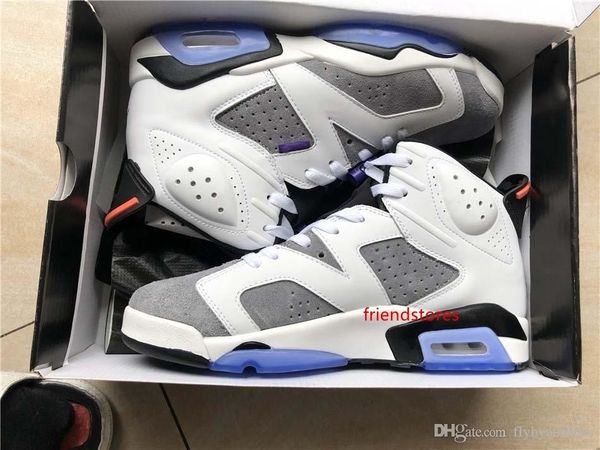 

горячая распродажа дизайнерская обувь 6s мужская баскетбольная обувь 6 черные спортивные кроссовки белый серый 6s спортивная обувь открытый