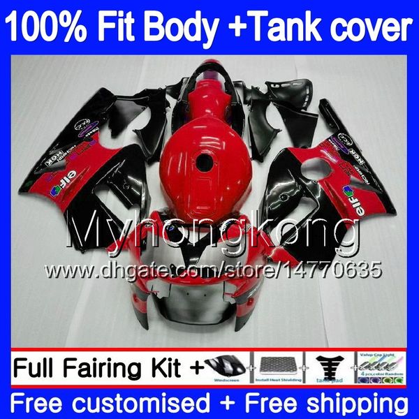 Injeção de OEM para a Kawasaki ZX 12R 1200 1200cc ZX12R 2000 2001 222MY.54 ZX 12 R ZX1200 C 00 01 ZX12R 00 01 100% apto Stock vermelho Fairing