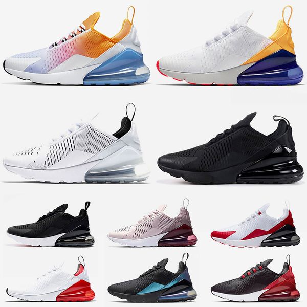 

270 react 2020 new tn fashion cushions running shoes for men women designer sneakers black gradient tiger white air max trainers