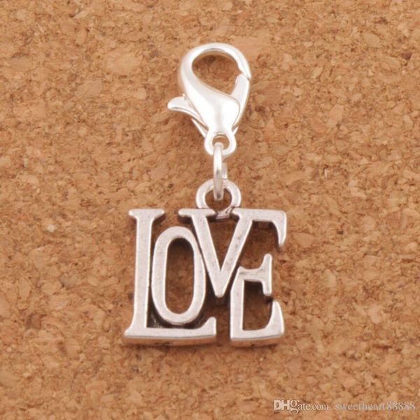 

открыть любовное письмо застежка когтя омара шариках 100шт много серебра ювелирных изделий 13.1x29.9mm тибетский diy c970, Bronze;silver