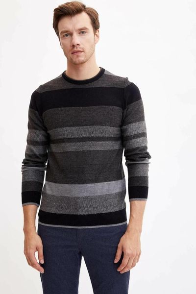 

defacto man pullover-l2047az19wn, White;black