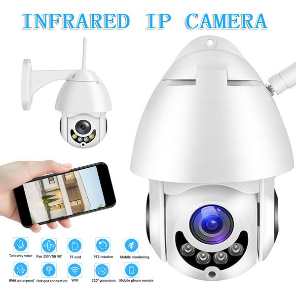 

ir cameras infrared ip camera wireless wifi network video cctv security waterproof outdoor support 128g tf card night version action monitor
