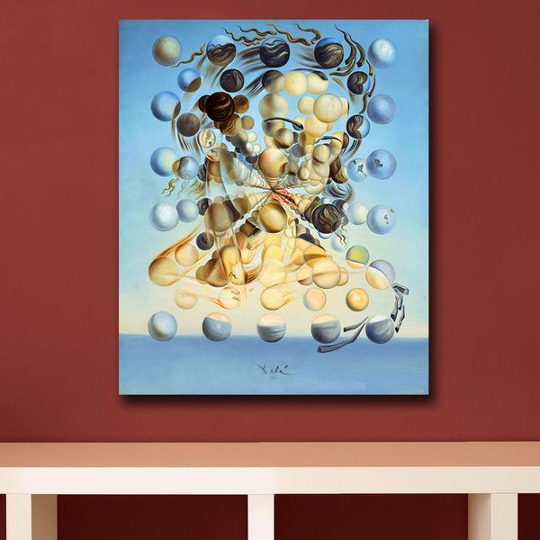 

salvador dali pictorial art canvas painting wall picture for living room modern home decoration oil painting on canvas unframed
