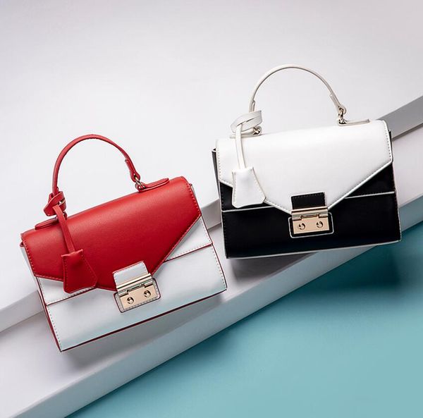 

women's bag 2019 new fashion spring and summer cross-bump color korean version of the niche design bag cross-shoulder bag